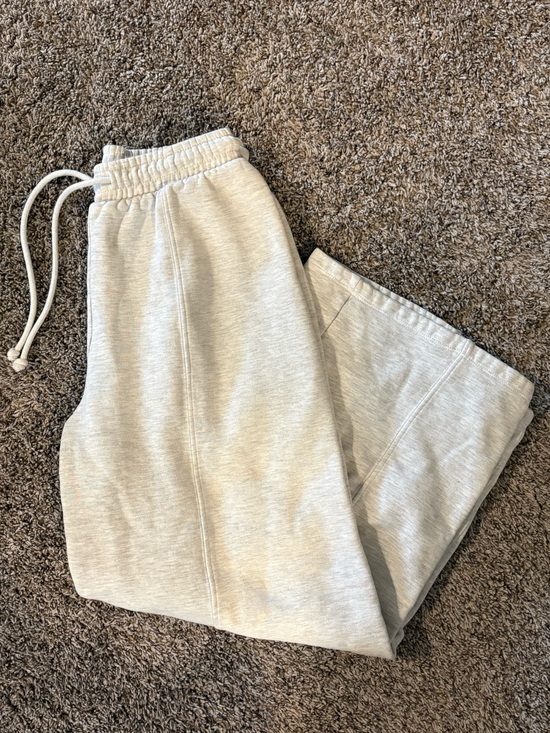 Zara Pants - Zara Grey Wide Leg Sweatpants